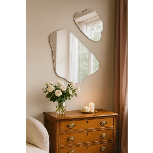 Zestaw luster o nieregularnym kształcie - MORION